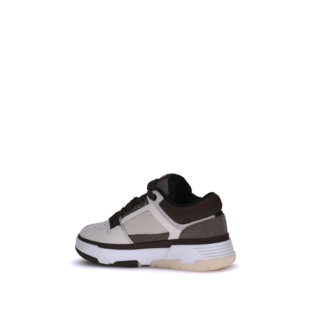 Amiri Braune Kalbsleder Bos Taurus Low Top Sneaker-3