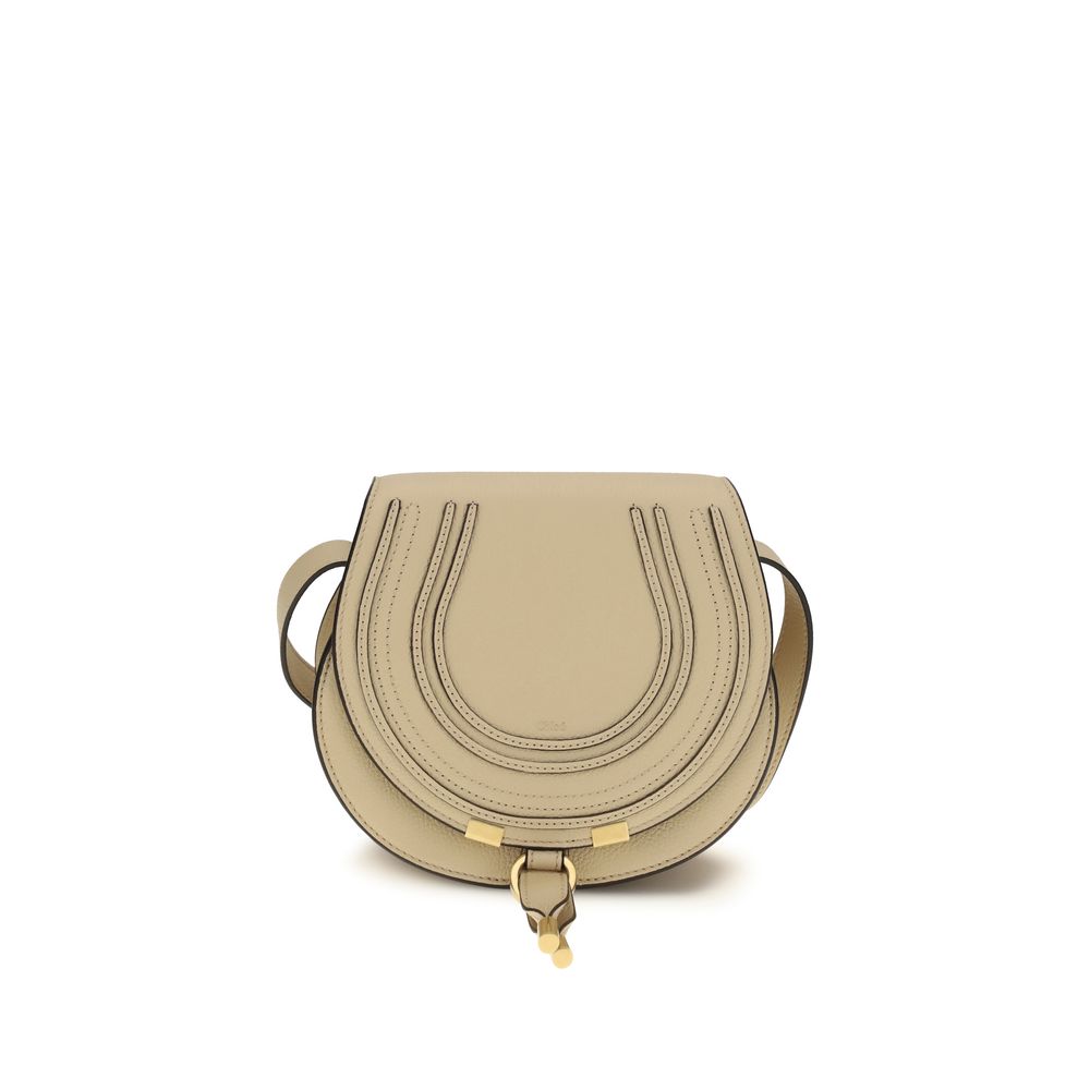 Chloé Beige Kalbsleder Bos Taurus Schultertasche-1