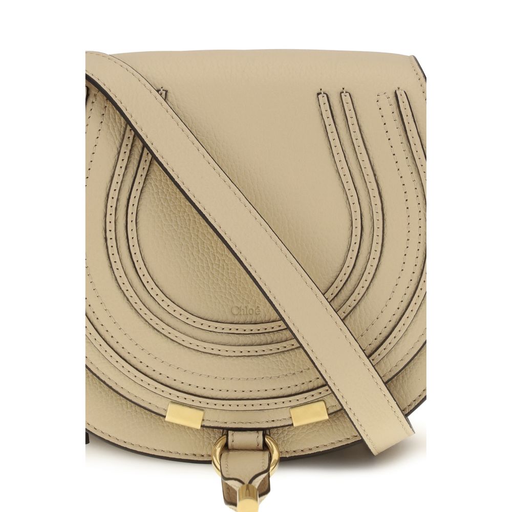 Chloé Beige Kalbsleder Bos Taurus Schultertasche-4