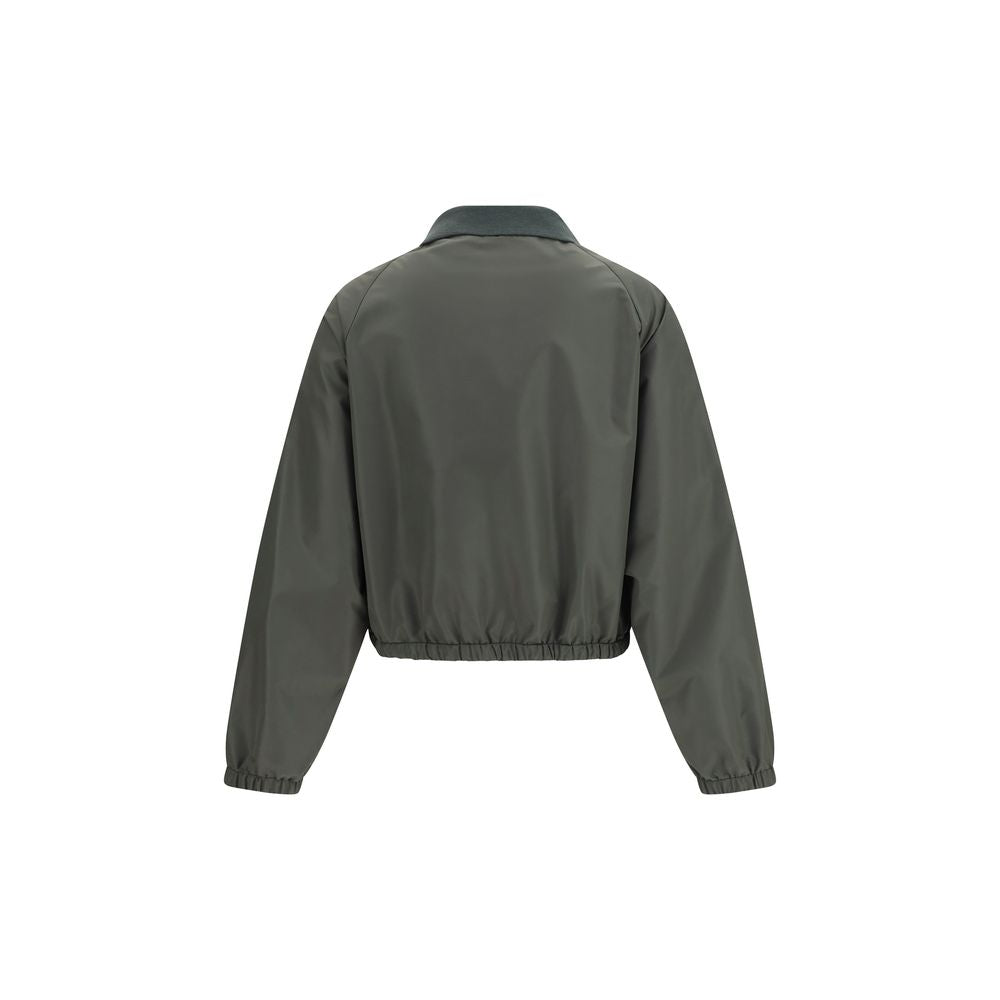 Miu Miu Zweifarbige Polyester-Shelljacke-2