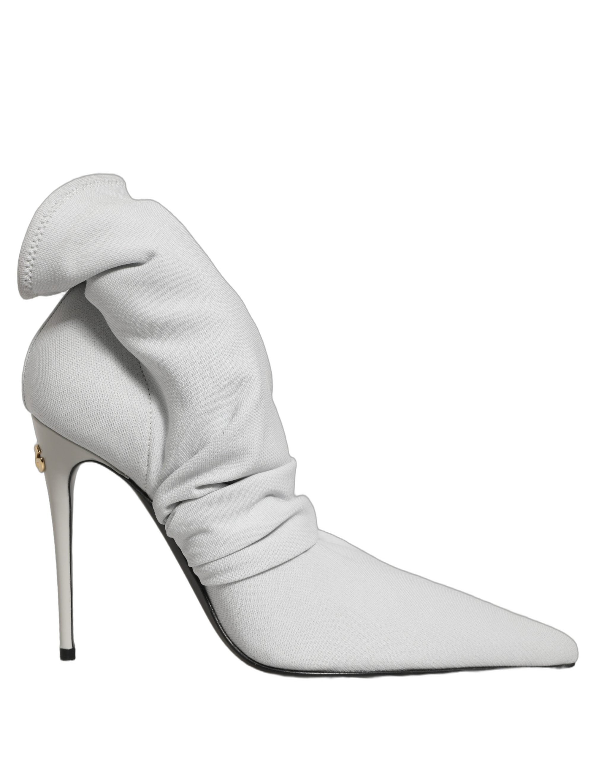 Dolce & Gabbana Graue Stretch-Socken-Stiefeletten-3