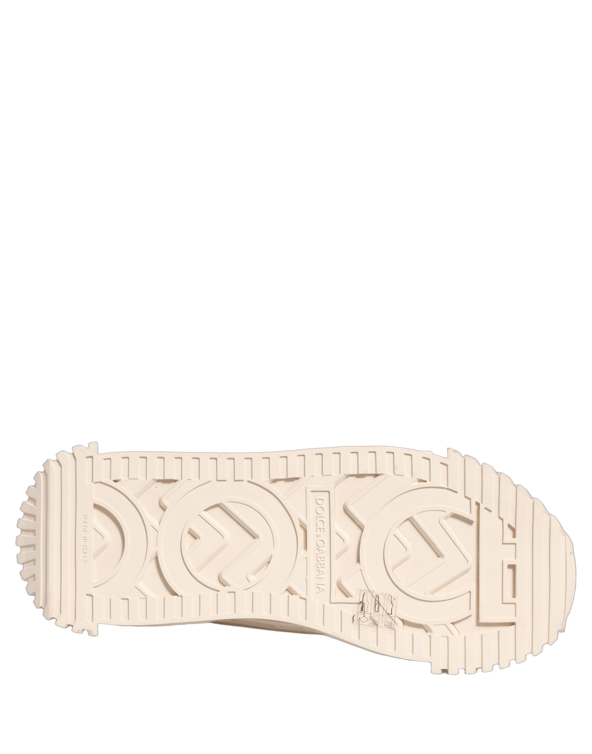 Dolce & Gabbana Weiß Spitze NS1 Low Top Sneaker Sportschuhe-3