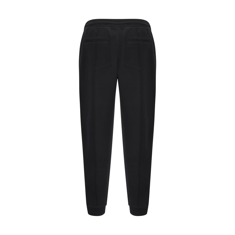Brunello Cucinelli Schwarze Baumwoll-Jogginghose (Trainingshose)-2