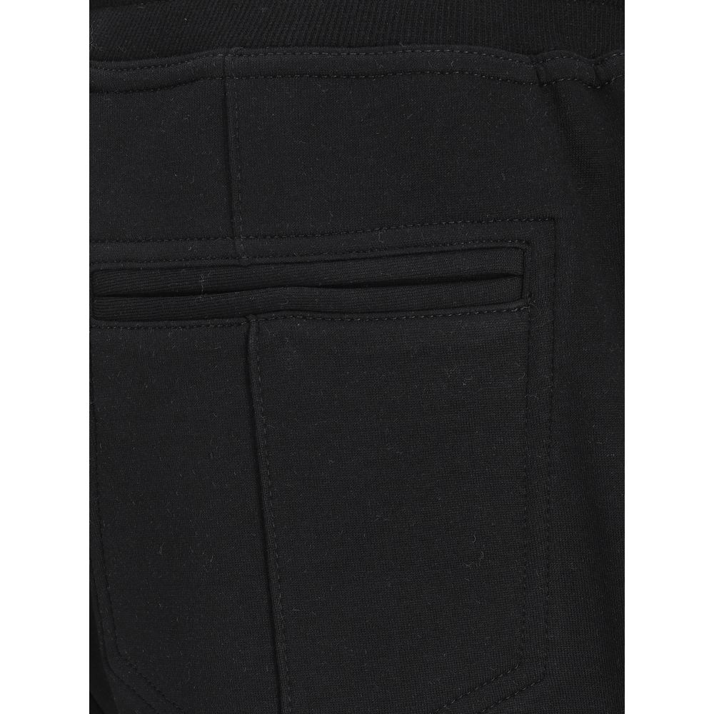 Brunello Cucinelli Schwarze Baumwoll-Jogginghose (Trainingshose)-3