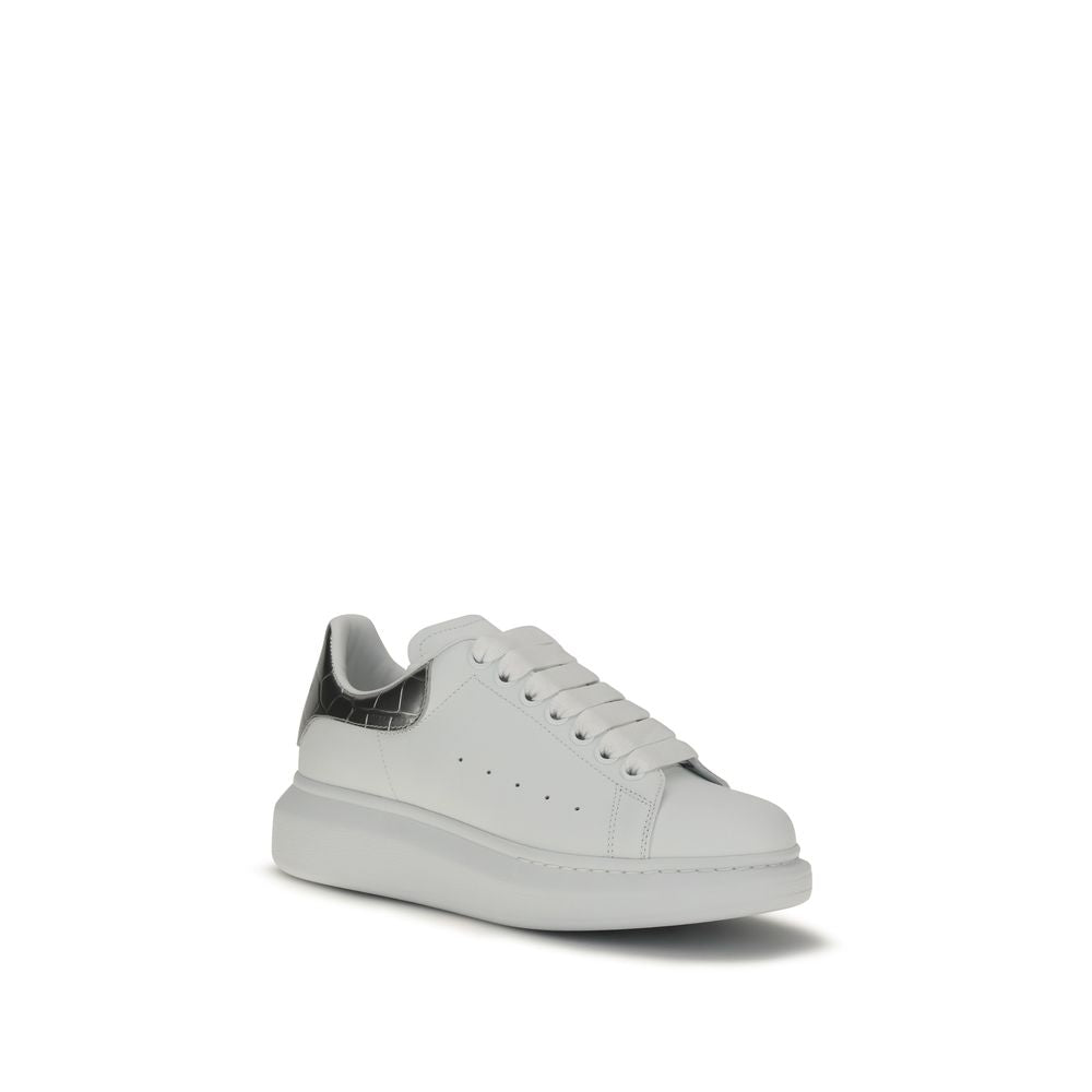 Alexander McQueen Gelbe Low-Top-Sneaker aus Kalbsleder Bos Taurus-2