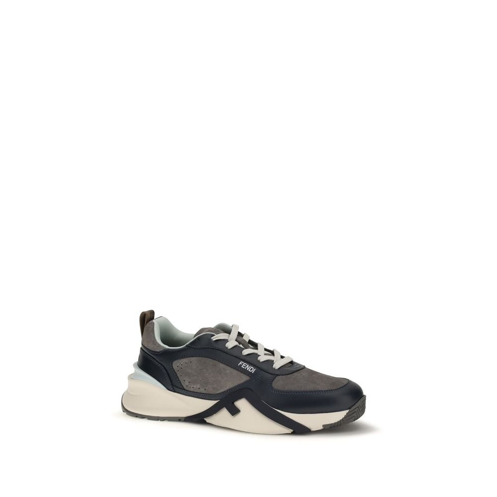 Fendi Multicolor Calf Leather Bos Taurus Athletic Sneakers-2