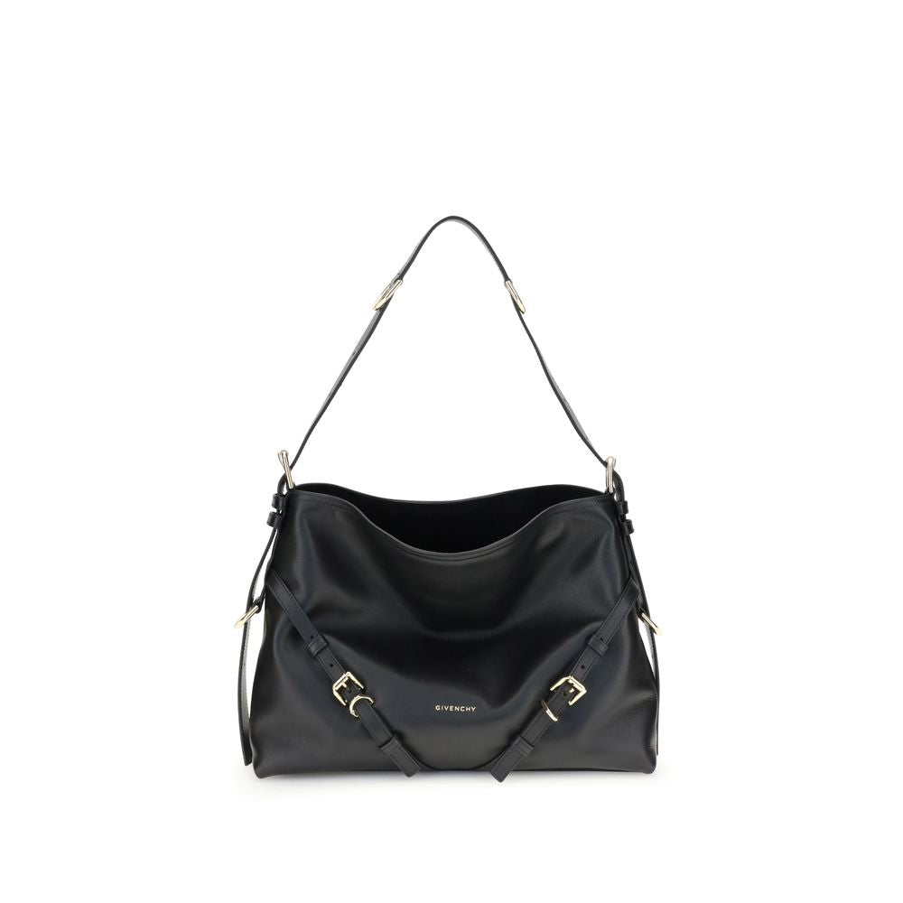 Givenchy Schwarze Kalbsleder Bos Taurus Handtasche-1