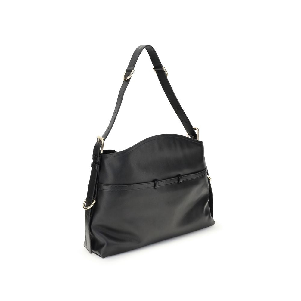 Givenchy Schwarze Kalbsleder Bos Taurus Handtasche-3