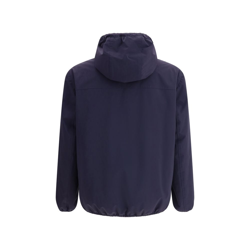 Brunello Cucinelli Blaue Shell-Jacke aus Polyamid-2