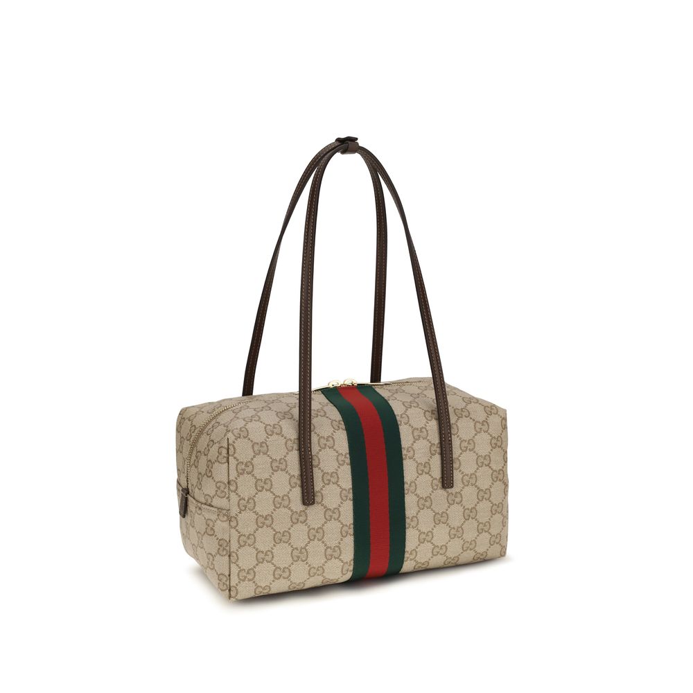 Gucci Beige Stoff-Handtasche-2