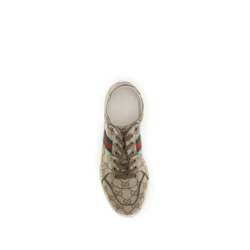 Gucci Beige Stoff-Sneaker-4