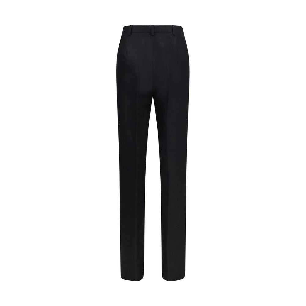 Gucci Goldene Seidenhose-2