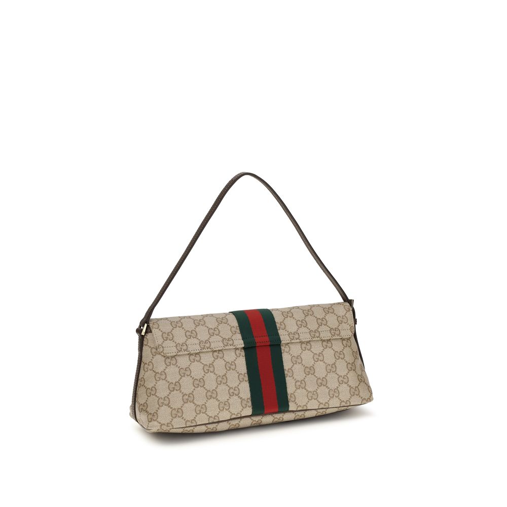 Gucci Beige Stoff-Handtasche-3