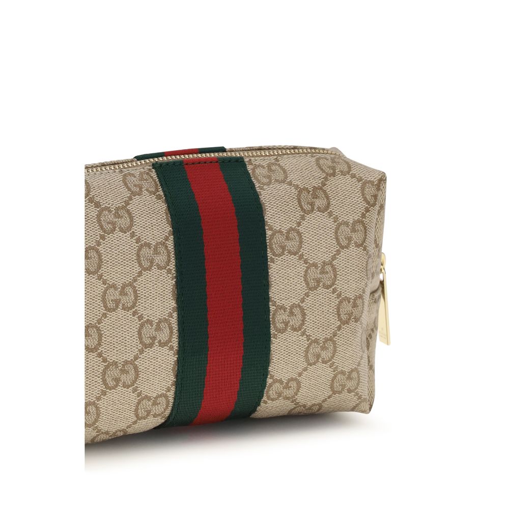 Gucci Beige Stoff-Portemonnaie-4