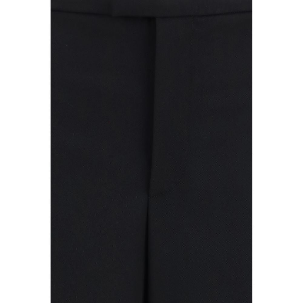 Gucci Schwarze Wollhose Oves Aries Casual Pants-3