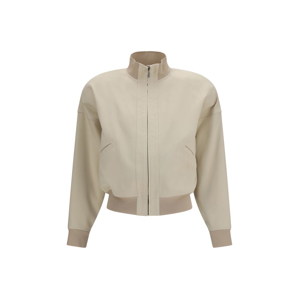 Gucci Beige Cotton Bomber-1
