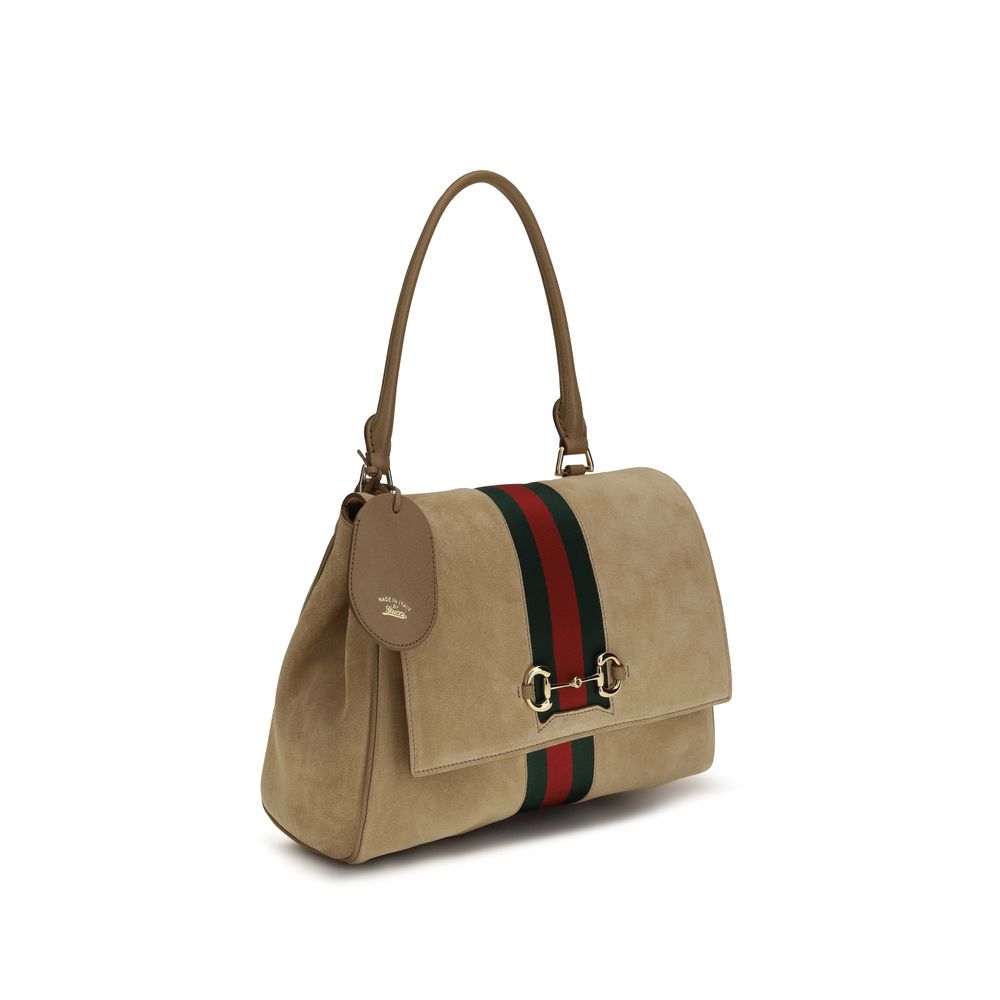 Gucci Beige Calf Leather Bos Taurus Handbag-2
