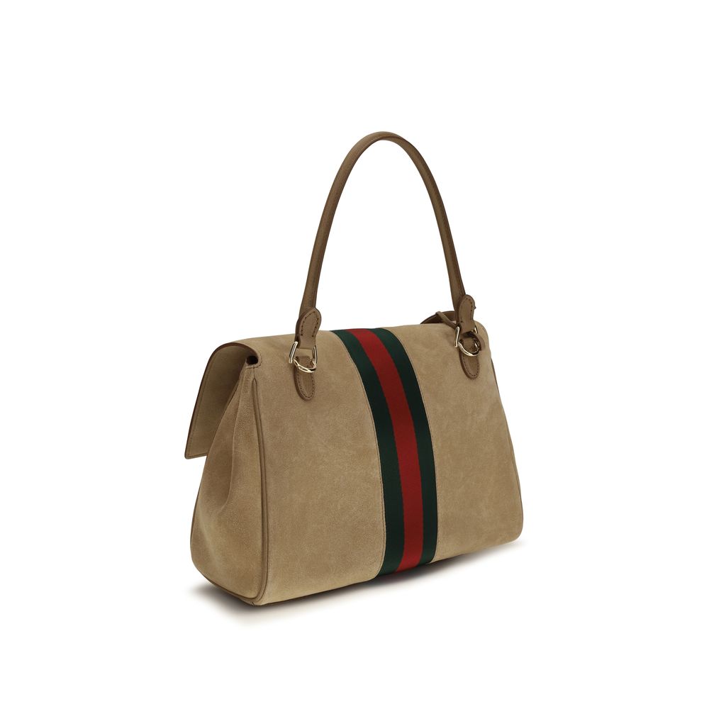 Gucci Beige Calf Leather Bos Taurus Handbag-3
