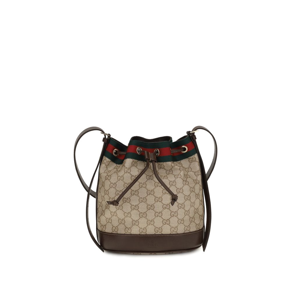Gucci Beige Stoff-Handtasche-1