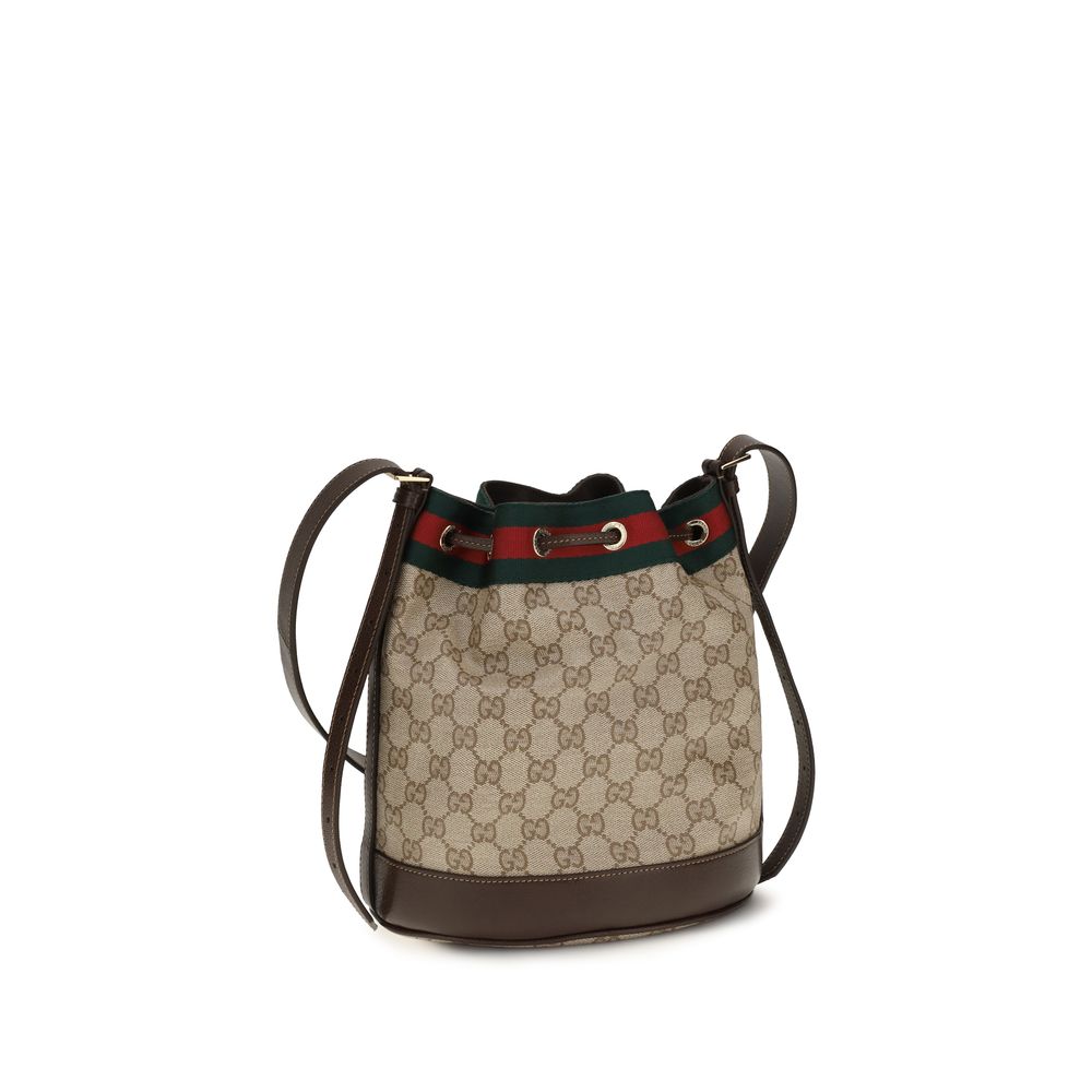 Gucci Beige Stoff-Handtasche-3