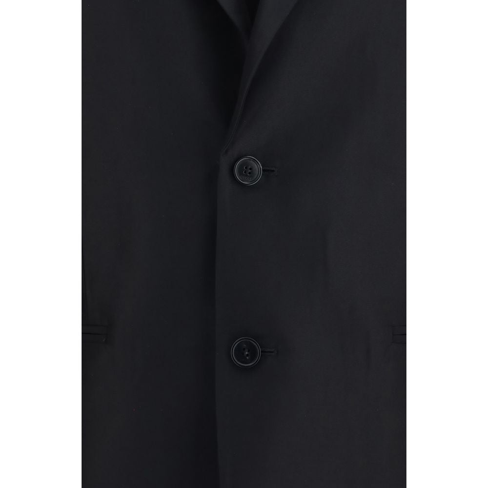 Gucci Schwarze Seidenjacke-3