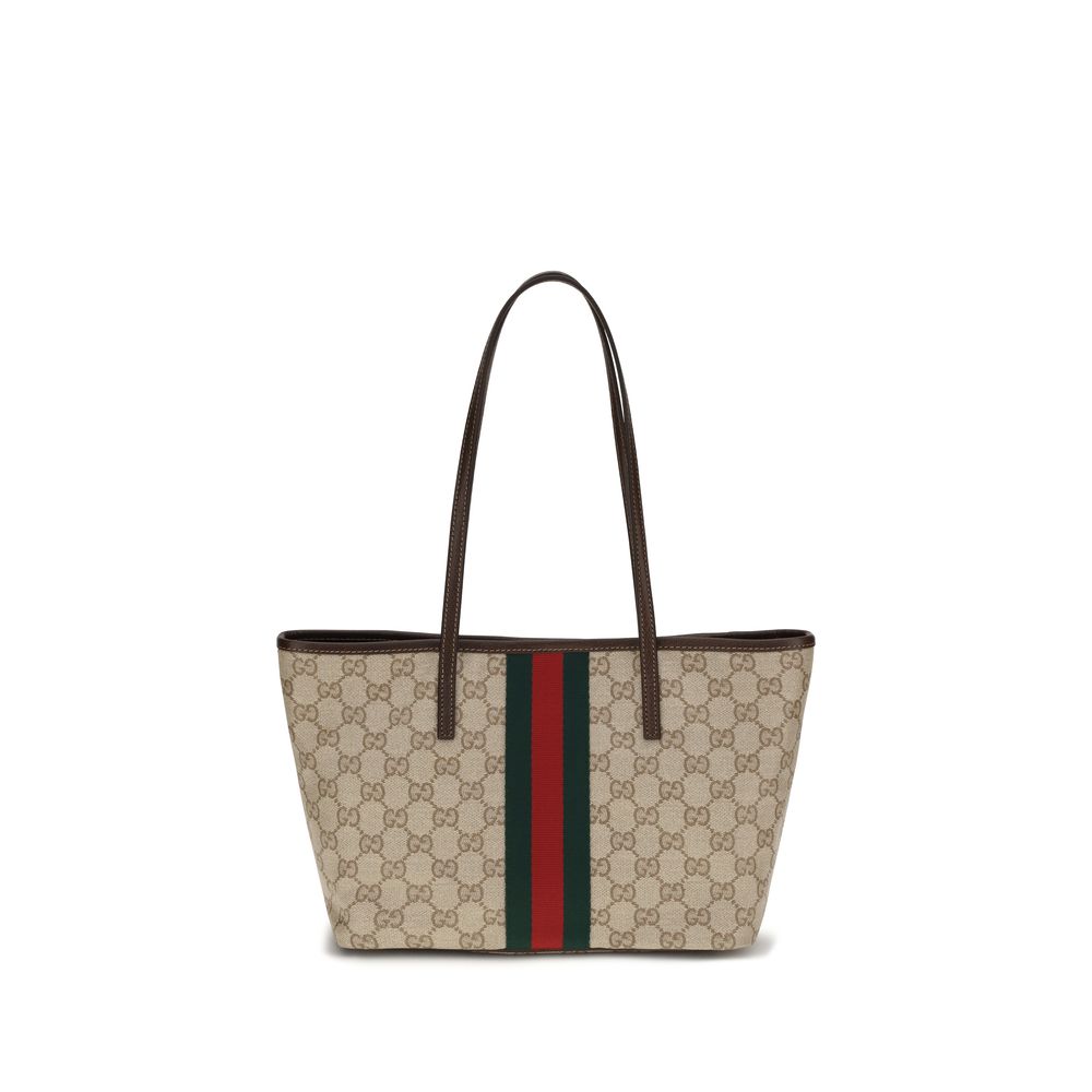 Gucci Beige Stoff-Handtasche-1