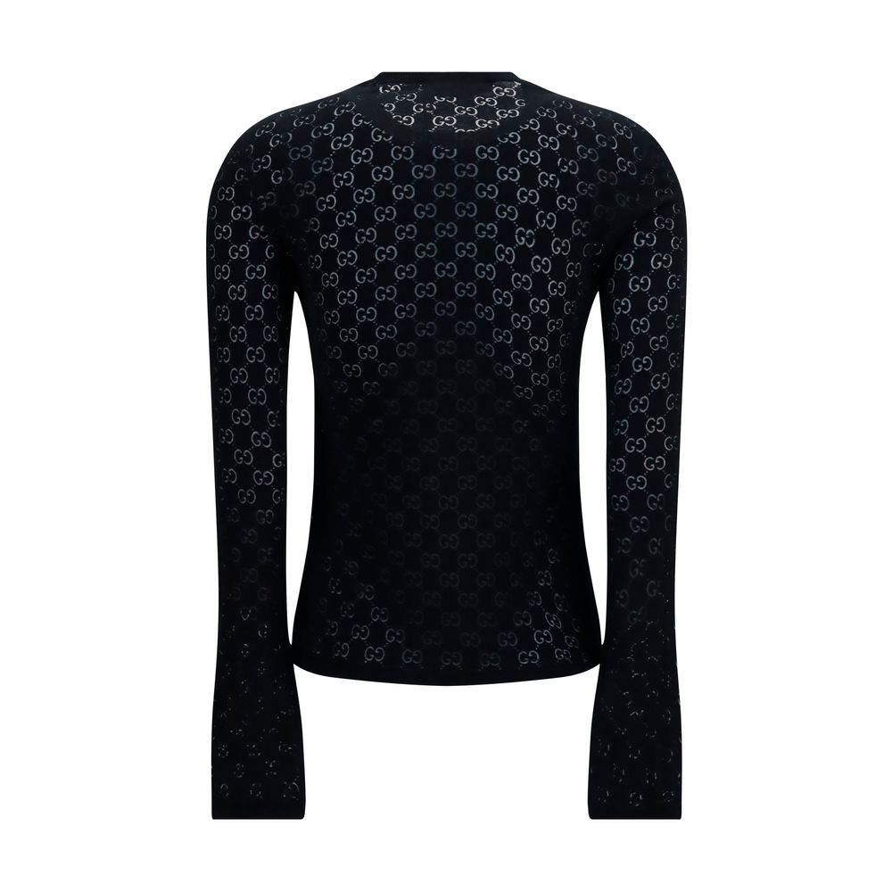 Gucci Schwarzer Baumwoll-Sportswear-Artikel-2
