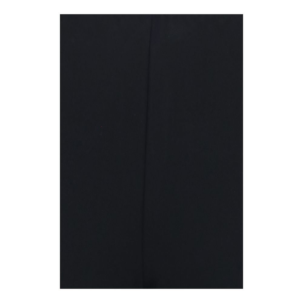Gucci Schwarze Viskose Schlaghose-3