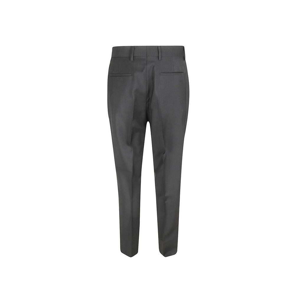 Prada Graue Wollstoffhose-2
