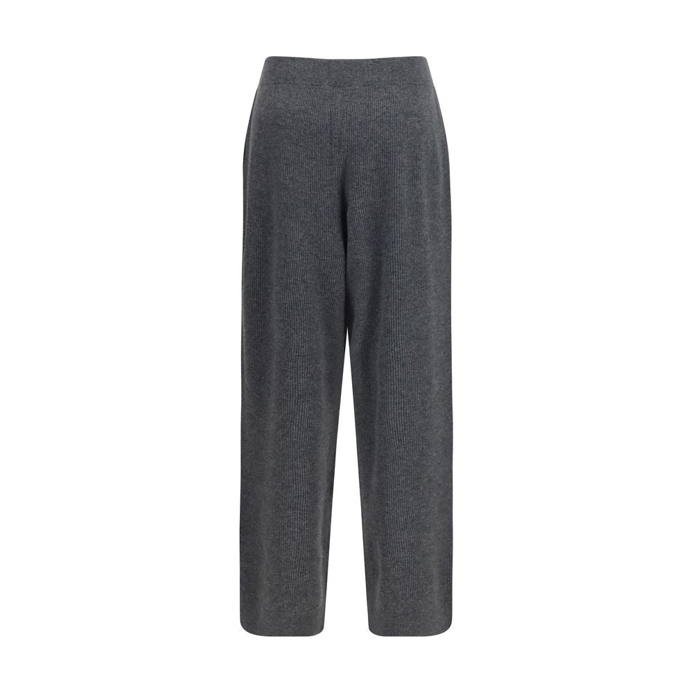 Brunello Cucinelli Graue Kaschmir-Freizeithose-2