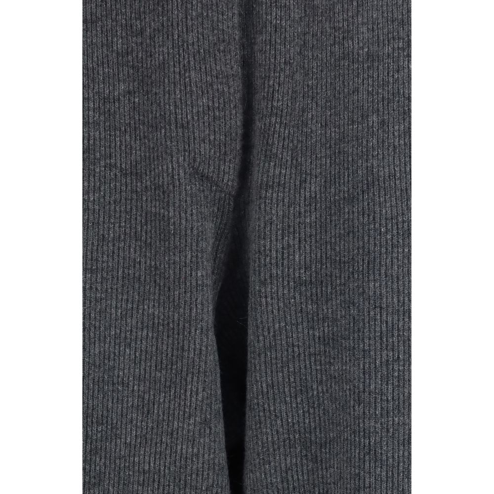 Brunello Cucinelli Graue Kaschmir-Freizeithose-3