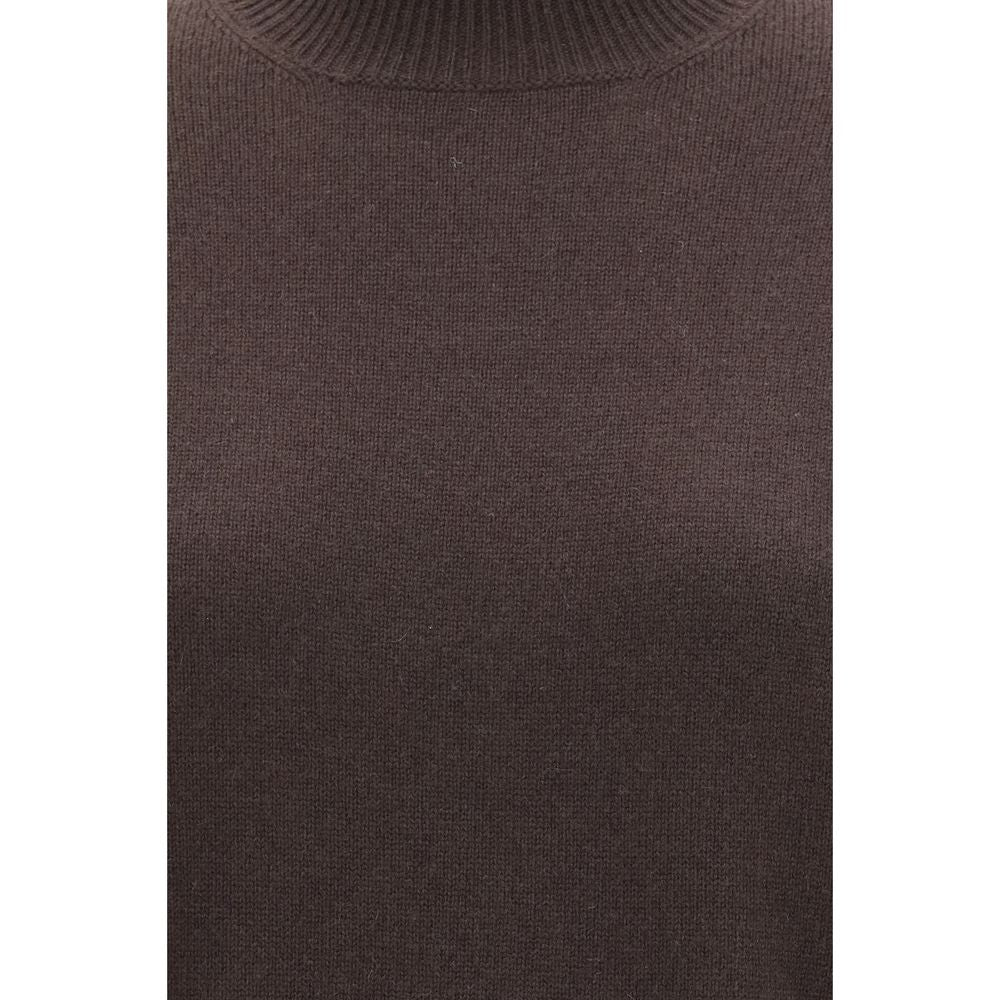 Brunello Cucinelli Brauner Kaschmir-Rollkragenpullover-3