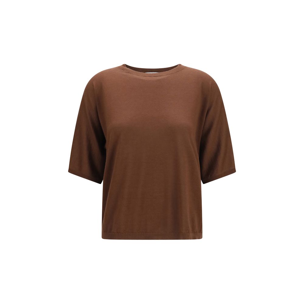 Brunello Cucinelli Brauner Kaschmir-Pullover-1