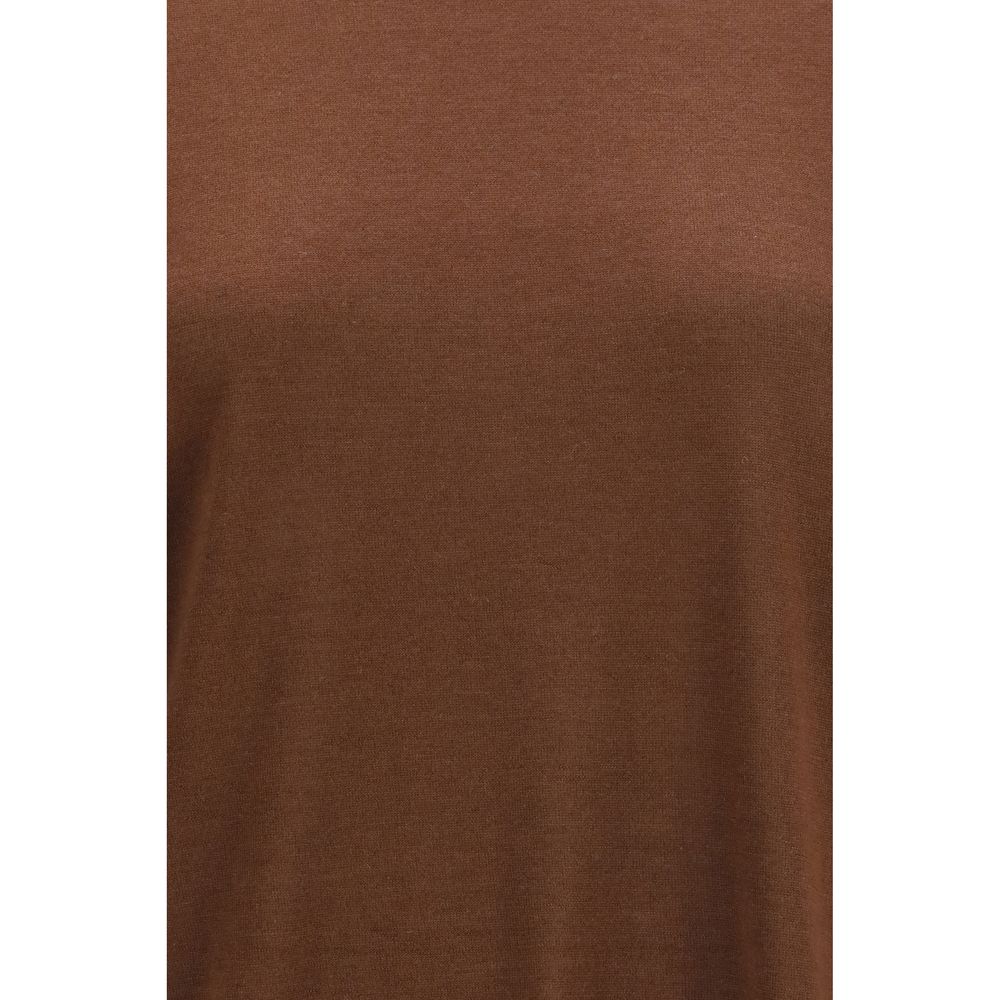 Brunello Cucinelli Brauner Kaschmir-Pullover-3