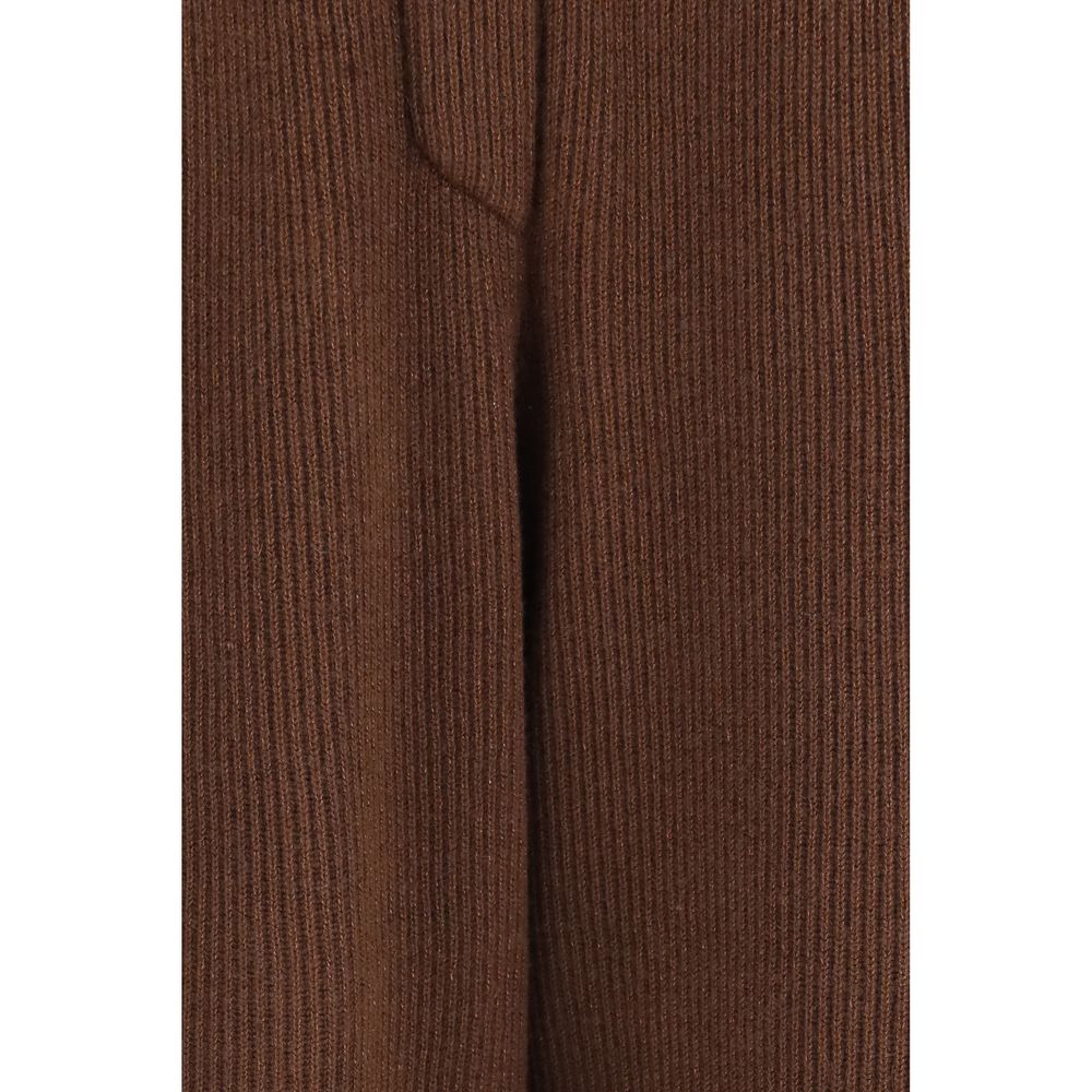 Brunello Cucinelli Braune Kaschmir-Freizeithose-3