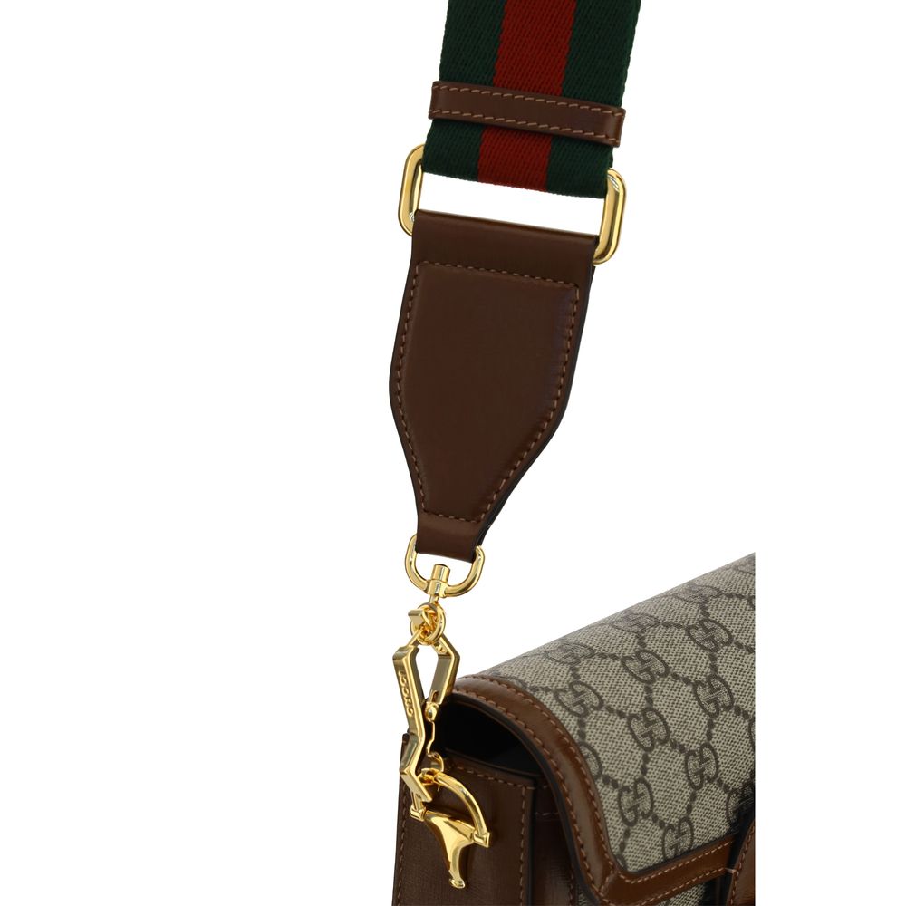 Gucci Braune Handtasche aus Polyethylen-4