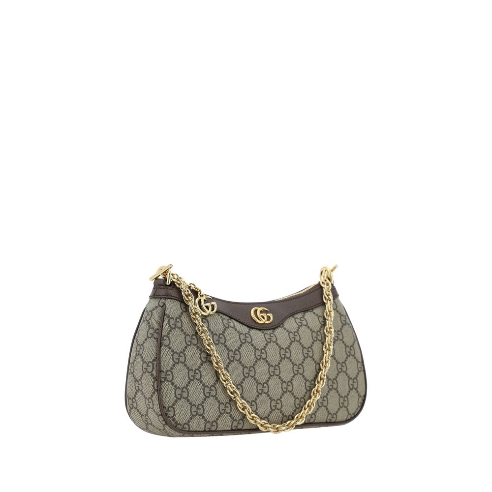 Gucci Braune Baumwoll-Umhängetasche-2
