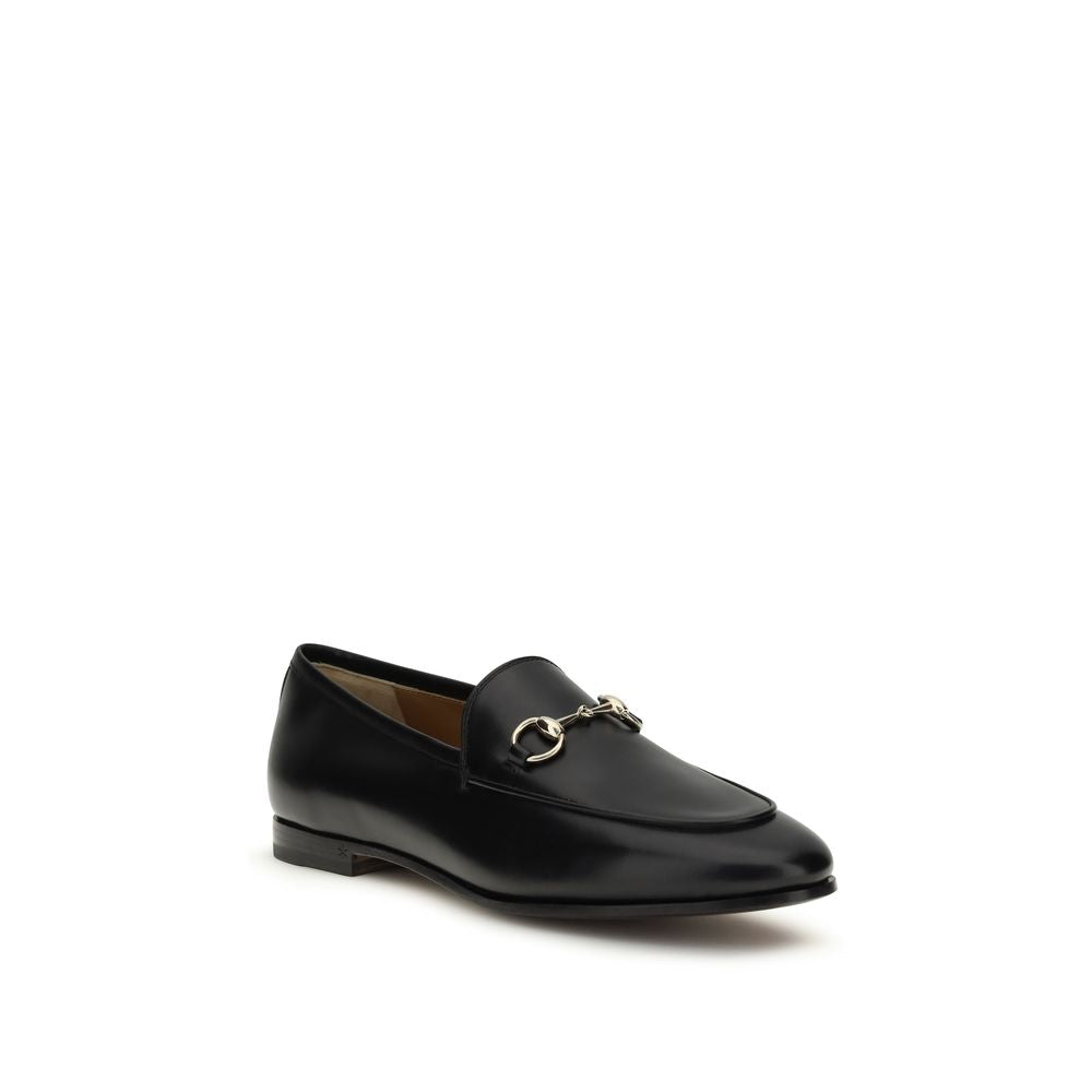 Gucci Schwarze "Bos Taurus" Kalbsleder Loafer zum Hineinschlüpfen-2