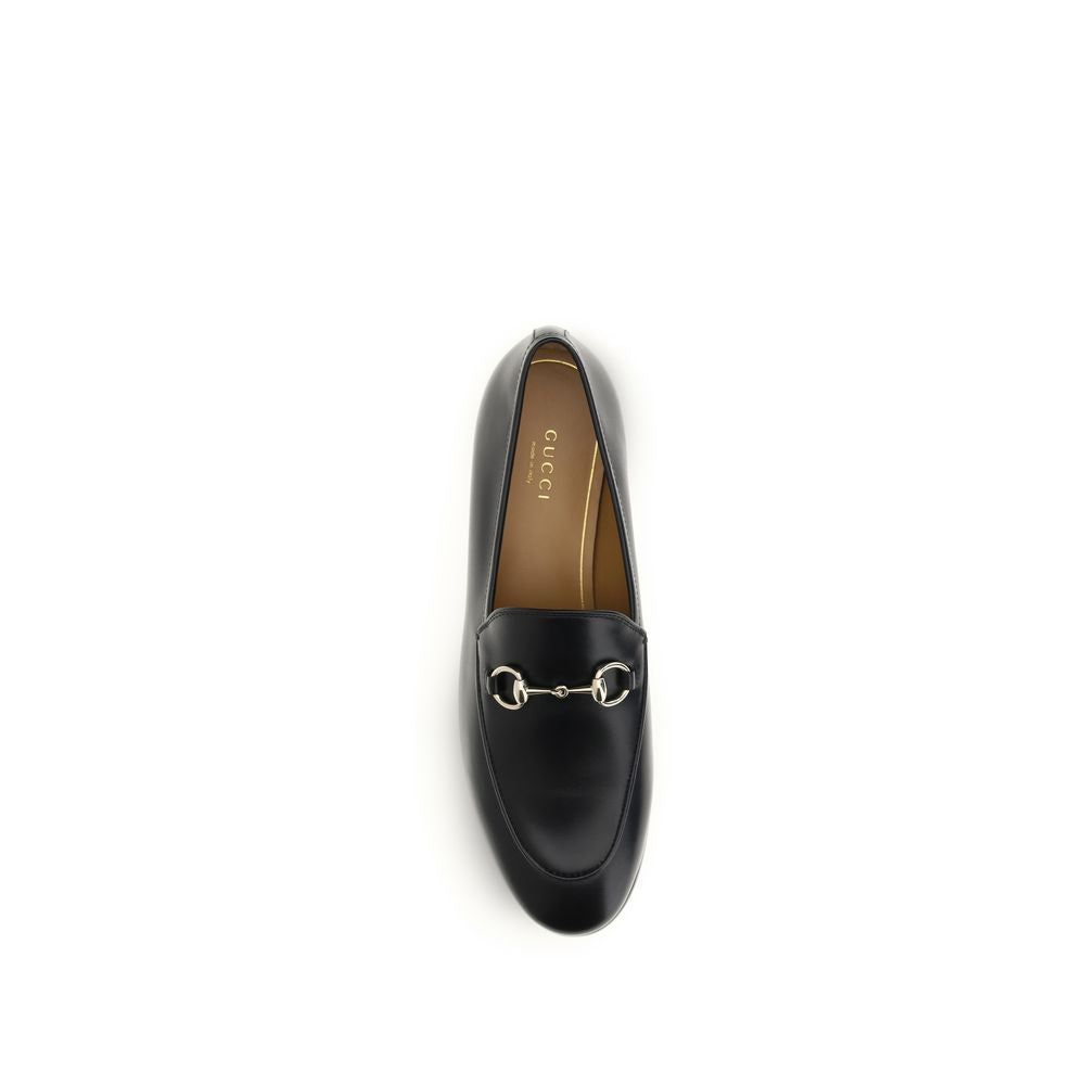 Gucci Schwarze "Bos Taurus" Kalbsleder Loafer zum Hineinschlüpfen-4