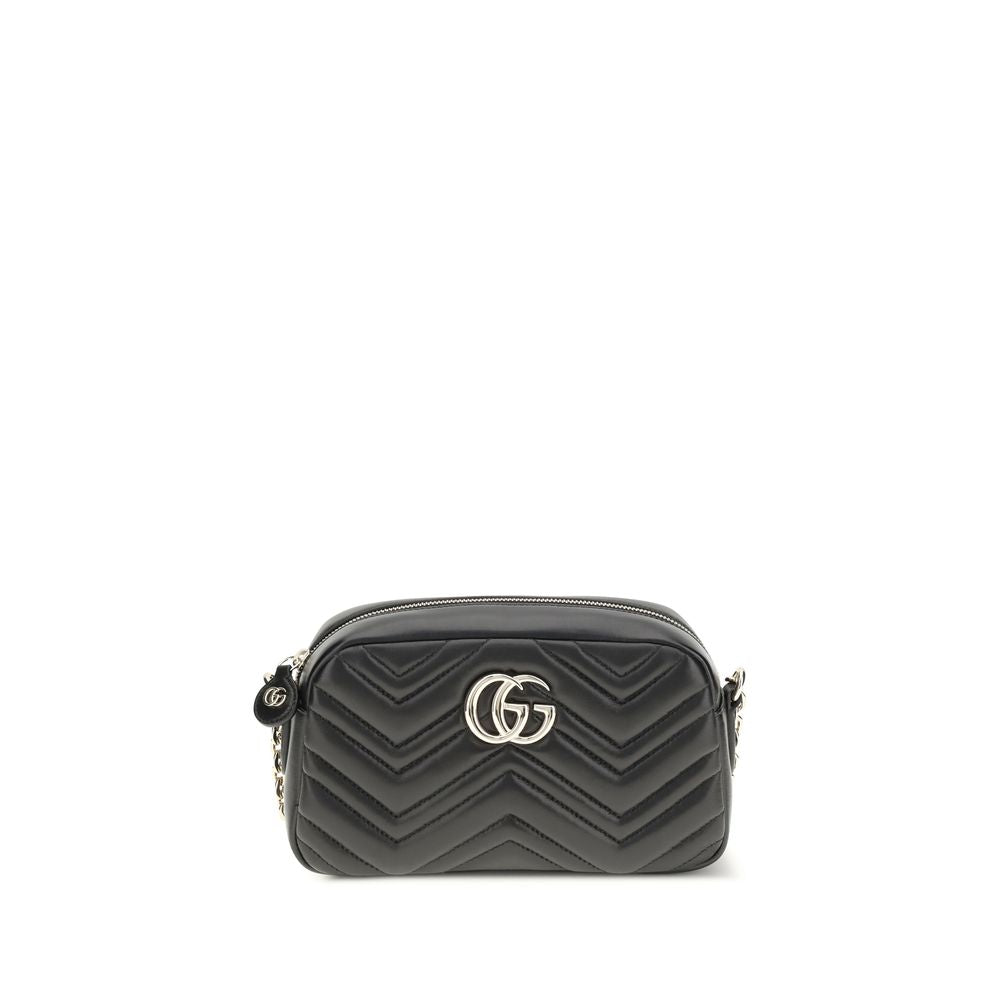 Gucci Schwarze Kalbsleder Bos Taurus Handtasche-1