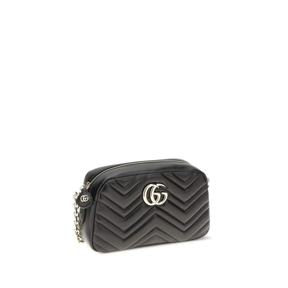 Gucci Schwarze Kalbsleder Bos Taurus Handtasche-2