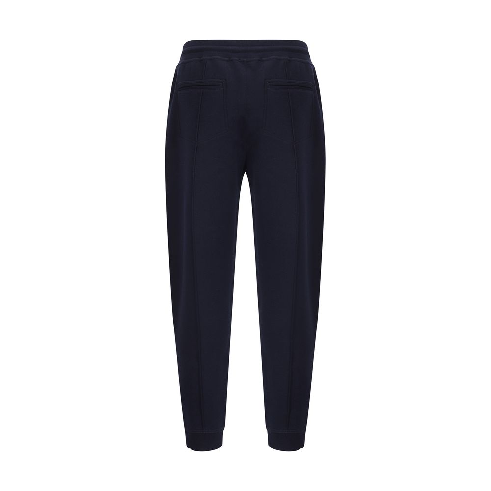 Brunello Cucinelli Blaue Baumwoll-Jogginghose (Trainingshose)-2