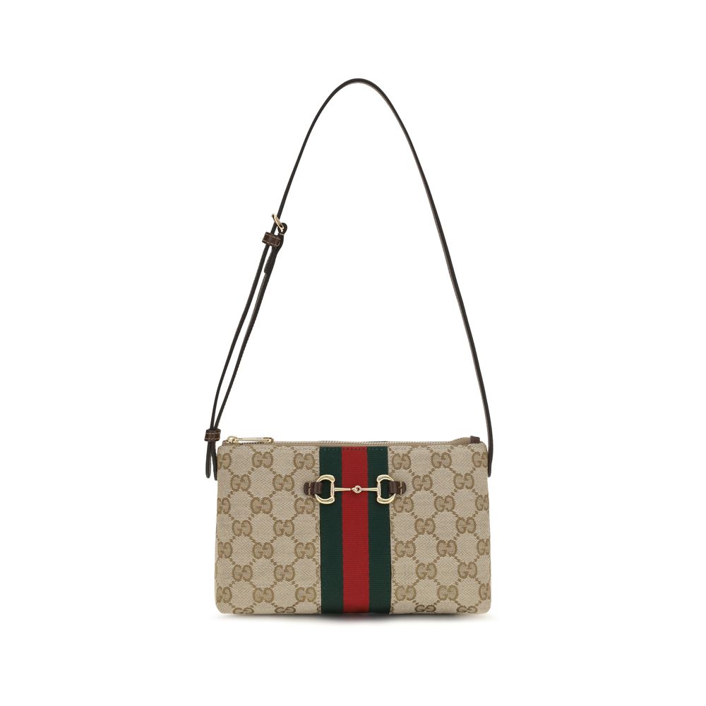 Gucci Beige Stoff-Handtasche-1