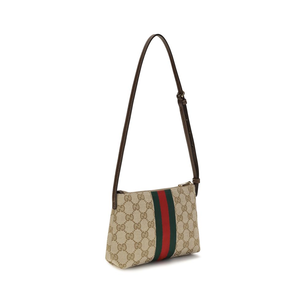 Gucci Beige Stoff-Handtasche-3