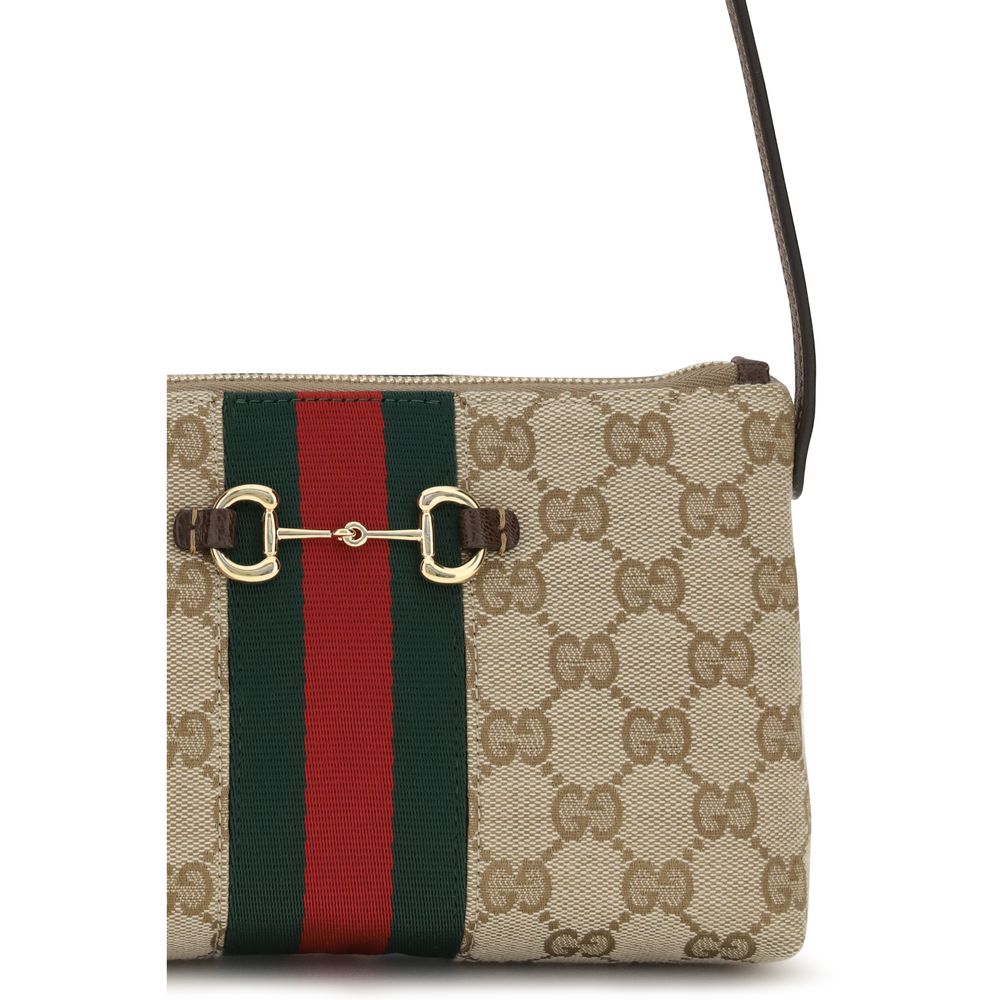 Gucci Beige Stoff-Handtasche-4