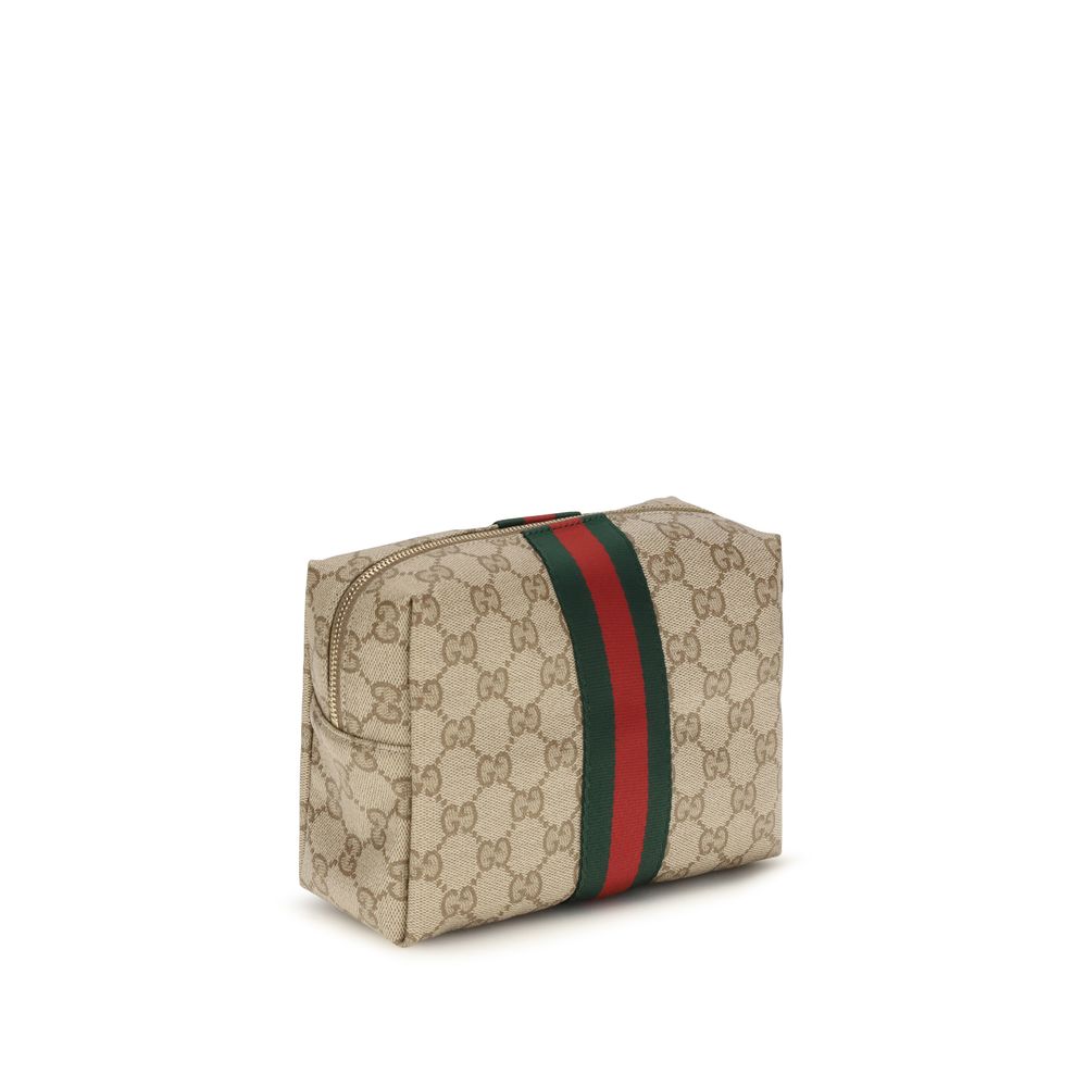 Gucci Beige Stoff-Portemonnaie-2