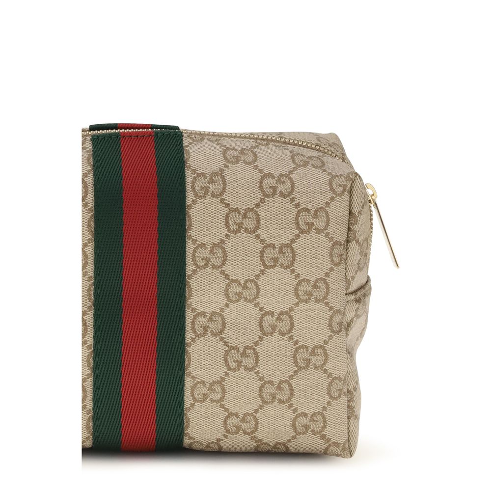 Gucci Beige Stoff-Portemonnaie-4
