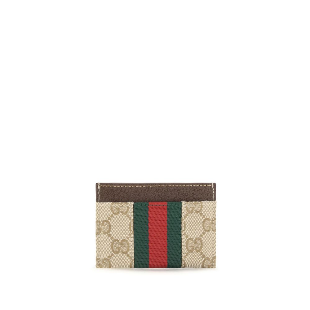 Gucci Beige Stoff-Portemonnaie-2