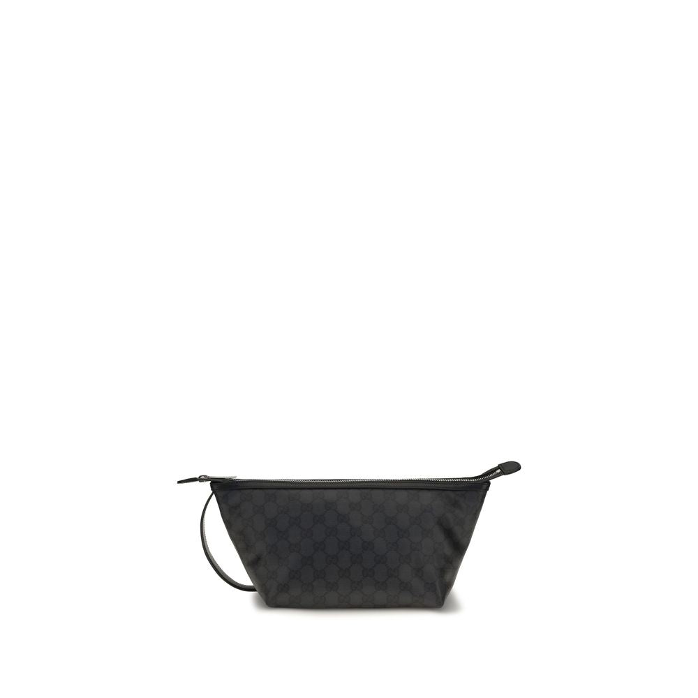 Gucci Schwarze Clutch aus Stoff-1