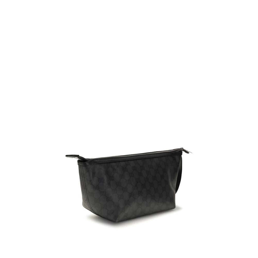 Gucci Schwarze Clutch aus Stoff-3